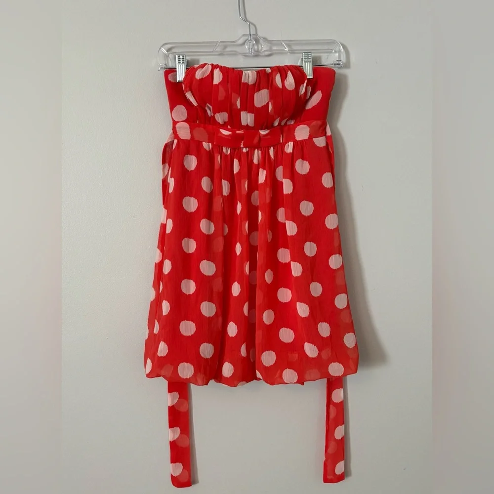 Sweetheart Polka Dot Top - Picture 2 of 5